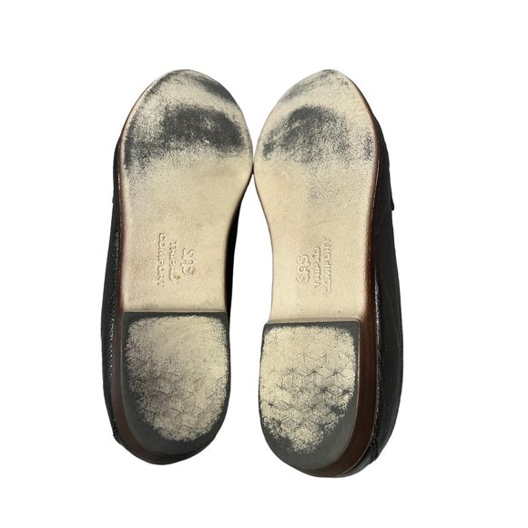 Vintage 90s SAS Wink Tripad Pewter Leather Loafers Size 8.5 M - Picture 9 of 12